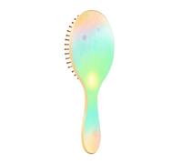 Brosse à cheveux en bois Y2k Style Fantasy Star Paddle Brush pour cheveux fins Brosse en bois pour la croissance des cheveux Brosse de massage en bois