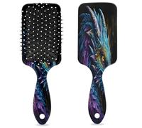 Brosse à cheveux en forme de dragon chinois avec coussin d'air humide et sec - Brosse à cheveux démêlante en plastique pour enfants et adultes - Cadeau de rentrée scolaire pour homme et femme