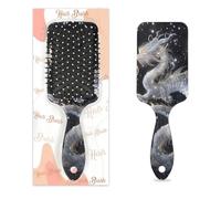 Brosse à cheveux en forme de dragon chinois avec coussin d'air humide et sec - Brosse à cheveux démêlante en plastique pour enfants et adultes - Cadeau de rentrée scolaire pour homme et femme