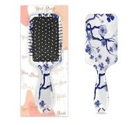 Brosse à cheveux en forme de fleur de cerisier japonaise Sakura - Brosse à cheveux humide et sèche - Brosse à cheveux démêlante en plastique pour enfants et adultes - Cadeau de rentrée scolaire pour