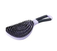 Brosse à cheveux en poils de sanglier et en nylon - Brosse à palette démêla | Peigne de toilettage adapté à la coiffure de cheveux longs, au peignage volumineux haut de gamme, au massage, à la ma