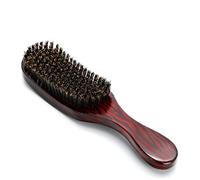 Brosse à Cheveux en Poils de Sanglier Naturels, Brosses à Poils Fins pour Femmes Brosse à Barbe et Moustache Homme, pour Cheveux Longs et épais Bouclés Secs et Abîmés