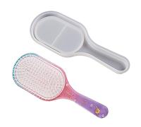 Brosse À Cheveux En Résine Époxy Moule Fait À La Main Peigne En Silicone Outil De Coiffure Pour La Fabrication De Bijoux Artisanaux Facile À Nettoyer Outil De Coiffure En Silicone Accessoire De
