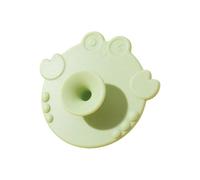 Brosse à cheveux en silicone souple pour bébé, brosse de bain, design de dessin animé, outil de nettoyage portable pour nouveau-nés sensibles multi-usage en silicone
