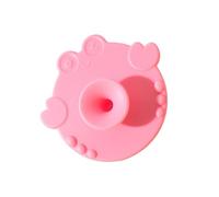 Brosse à cheveux en silicone souple pour bébé Brosse de bain Design dessin animé Outil de nettoyage portable pour nouveau-né Soin de la peau sensible Pinceau de massage doux pour bébé