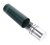 Brosse à Cheveux Enroulable Verte en ABS pour Démêler et Coiffer | Usage sur Cheveux Secs ou Mouillés, Action Rapide, sans Agresser le Cuir Chevelu, pour Hommes et Femmes
