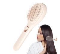 Brosse À Cheveux Facile À Nettoyer - Peigne Massant Rétractable | Peigne Multifonction Anti-Statique Pour Femmes Et Filles, Massage Du Cuir Chevelu