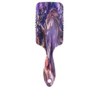 Brosse à cheveux fantaisie licorne princesse violet coussin d'air brosse démêlante peigne antistatique brosse à cheveux jolie