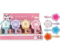 Brosse à cheveux Fleur 1pc.mix