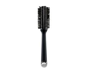 Brosse à cheveux GHD ronde poils naturels - 35mm - the smooth : brushing lisse et volume maîtrisé des cheveux mi-longs