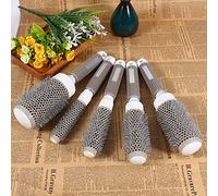 Brosse à Cheveux, Grand Peigne Rond En Fer Céramique Résistant à La Chaleur Rond Professionnel Pour Cheveux Longs Ou éPais(19#)