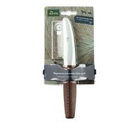 Brosse à Cheveux Hunter Marron Plastique 11 Râteau Plaque Tournante