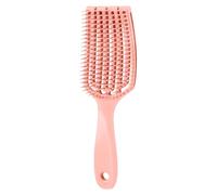 Brosse à cheveux incurvée | Brosse à cheveux lissante et massante, ventilée, réduit la traction des cheveux, peigne respirant pour cheveux longs et courts pour chambre à coucher, salon de coiffure,