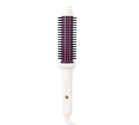 Brosse à cheveux ionique : redresseur d'ions négatifs de 28 mm - Brosse chauffante en fer à repasser - Brosse chauffante - Outils de coiffure Peq