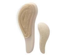 Brosse à cheveux lissante, brosse à cheveux de massage, Brosse démêlante pour cheveux bouclés, brosse lisse, Brosse de massage professionnelle polyvalente pour cuir chevelu, pour hommes, femmes, et am