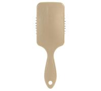 Brosse à cheveux marron uni avec trous conçue pour le séchage au sèche-cheveux avec poignée ergonomique cepillo para definir rizos