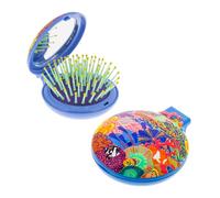 Brosse à Cheveux Miroir 2 en 1 - Lady Retro - Récif