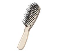 Brosse à cheveux multifonction avec design en couches avec poignée ergonomique, peigne démêlant fonctionnel pour un toilettage rapide le matin