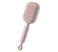 Brosse à cheveux multifonction rétractable en ABS pour le cuir chevelu - Peigne de massage pour la douche, les voyages, la maison, les soins doux du cuir chevelu - Peigne à cheveux en ABS