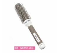 Brosse À Cheveux Nano Ion Céramique Thermique, Peigne Cylindrique, Salon De Coiffure, Coiffure, Séchage, Bouclage, Équipement De Camping