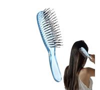 Brosse à Cheveux Outil de Massage pour Cuir Chevelu sur Cheveux Secs et | Brosses À Cheveux Anti-Statique Pour Femmes pour Femmes et Filles Cheveux Bouclés Épais Raides Ondulés Lissage Ma