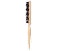 Brosse à cheveux, peigne à poils, peigne à cheveux avec poils | Peigne à boucler Salon Fine Hair Tail pour les types de cheveux pour définir et démêler