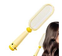 Brosse à cheveux peigne antistatique avec coussin | Brosse avec coussin de massage pour usage domestique, hôtel, déplacements quotidiens, tous les types de cheveux, voyage
