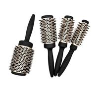 Brosse à cheveux peigne professionnel température fer céramique rond 5 tailles for brushing Salon outils de coiffure(LG01-32)