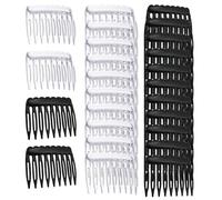 Brosse À Cheveux, Peignes De Cheveux Élégants, Clips De Décoration Capillaire, Léger Et Sort, Sort, Matériau PP, 24pcs, Pour Le Style Quotidien, Les Voiles De Mariage, Les Femmes, La Maison, Le Cadeau