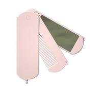Brosse À Cheveux Pliante - Brosse De Cheveux De Voyage | Petite Brosse À Cheveux | Brosse De Cheveux Pliante Avec Miroir | Brosse À Cheveux À Détanglation Portable Avec Miroir