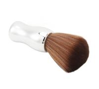 Brosse à Cheveux pour Barbier, Poils en Nylon Doux, Nettoyage du Visage, Manche en Bois, Kits de Coupe de Cheveux avec Base Debout, pour Usage Professionnel et Domestique