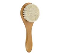Brosse À Cheveux Pour Bébé Manche En Bois Ronde Poils Naturels Doux Couvre-berceau Pour Tout-petits Nouveau-nés Ensemble De Peignes Pour Et Ensemble De Brosses Pour Berceaux Peignes Pour Filles