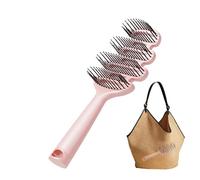 Brosse à cheveux pour cheveux épais | Peigne de coiffage, brosse à cheveux mouillés, pour une utilisation après le lavage des cheveux, comme routine de coiffage de salon, le coucher, matin et