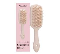 Brosse à cheveux pour cheveux secs et humides - Masseur de cuir chevelu - Nettoyage facile - Peigne de douche en silicone à long manche - Brosse de shampooing pour homme et femme - Tête de relaxation