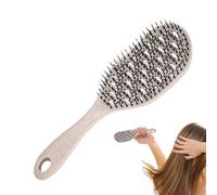 Brosse À Cheveux Pour Hommes, Brosse Plate Massage Cuir Chevelu, Peigne Coiffage Cheveux Fins Maison Voyage Vacances