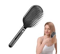 Brosse à cheveux rétractable avec coussin d'air, peigne de massage autonettoyant pour femmes et filles, portable pour épais et long, peigne à pression pour coiffer et massage du cuir chevelu