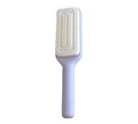 Brosse à cheveux rétractable - Brosse à cheveux de massage autonettoyante, peignes portables avec poignée rotative | Brosse à cheveux multifonction, peignes antistatiques, brosse peigne
