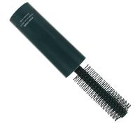 Brosse à Cheveux Rétractable, Petite Ronde, ABS, Vert, Hommes Femmes | Massage du Cuir Chevelu, Mise Rapide, Action Antistatique, Usage Quotidien, Format Compact, Voyage