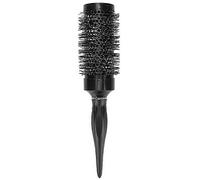 Brosse À Cheveux Ronde Antistatique, Massage Du Cuir Chevelu Par Ions Négatifs, Brosse À Rouleau En Nylon Pour Salon De Coiffure Et Maison, Noire