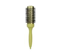Brosse à cheveux ronde avec manche en plastique Pro, poils Nylon, queue amovible, peigne de barbier, 1 pièce, 5 tailles(No.45)