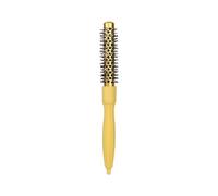 Brosse à cheveux ronde avec manche en poils de nylon et peigne queue amovible(No.19)
