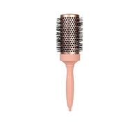 Brosse à cheveux ronde avec manche en poils de nylon et peigne queue amovible(No.53)