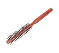 Brosse à cheveux ronde, rouleau friser, petit bois, style unisexe, Compatible for le séchage par soufflage, usage domestique