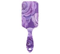 Brosse à cheveux Safari rose violette pour cheveux longs conçue pour masser le cuir chevelu pour les cheveux fins avec poignée ergonomique cepillo para definir rizos