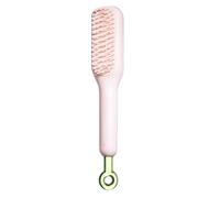 Brosse à cheveux télescopique - Brosse à cheveux rétractable - Peigne de massage pour femme - Brosses à sèche-cheveux portables - Brosse à cheveux facile à nettoyer avec poils en nylon flexibles pour