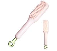 Brosse à cheveux télescopique, brosse à cheveux rétractable,Peigne de massage pour femmes | Peigne de massage du cuir chevelu facile à nettoyer, brosses de coiffure antistatiques pour femmes, types de