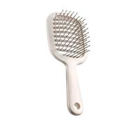 Brosse à cheveux tendance avec structure ventilée et poils doux, poignée ergonomique pour différents types de cheveux, brosse à séchage rapide
