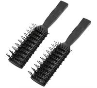 Brosse à cheveux ventilé, 2 pcs de large dents de large brosse à cheveux avec des poils bouche