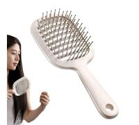 Brosse à cheveux ventilée - Brosse à cheveux démêlante ventilée | Brosse à cheveux pour brushing, brosse à cheveux incurvée, brosse à pagaie ventilée pour homme et femme