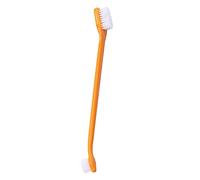 Brosse à Chien Dent Chiot Brossage Kit Chiens Pet Chat Dentifrice Brosse Brosses De Lavage (Orange, One Size)